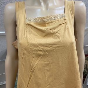 JH, Yellow Tank Top - Size L